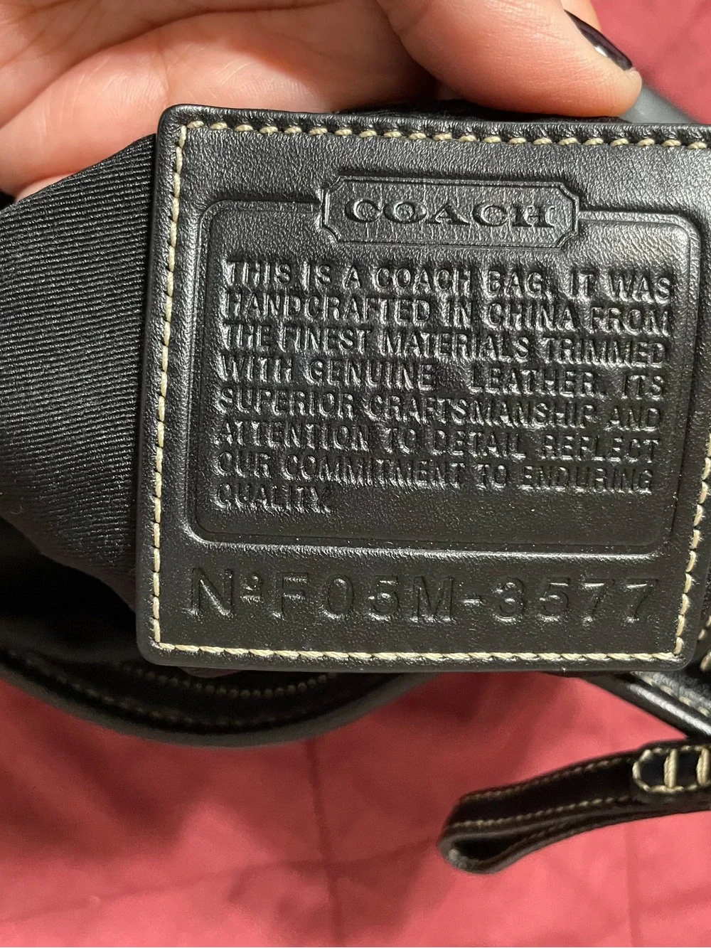 Coach Black Signature Canvas and Leather Shoulder Bag with Silver Hardware